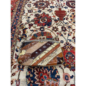 Vintage Bags by Supreme Patchwork Genuine Snakeskin Python Shoulder Bag 70s 80s